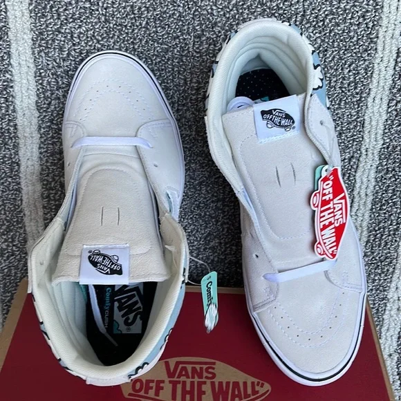 Vans Comfycush Sk8-Hi Mixed Cozy Marshmallow Pastel MENS - Picture 13 of 16